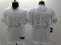 Men's Green Bay Packers Bart Starr #15 White Game Jerseys