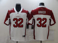 Men's Arizona Cardinals Budda Baker #32 White Game Player Jerseys