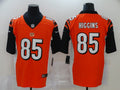 Men's Cincinnati Bengals Tee Higgins #85 Orange Game Jerseys