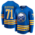 Men's Buffalo Sabres Victor Olofsson #71 Royal Replica Jerseys