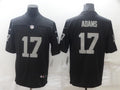 Men's Las Vegas Raiders #17 Davante Adams Black Game Jerseys Stitched American Football Jerseys