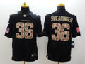 Men's Houston Texans D. J. Swearinger #36 Black Game Player Jerseys
