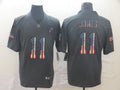 Men's Atlanta Falcons Julio Jones #11 Black Team Game Jerseys