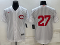 Men's Cincinnati Reds Scott Rolen #27 White 2022 MLB at Field of Dreams Game Authentic Player Jerseys