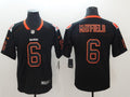 Men's Cleveland Browns Baker Mayfield Black Authentic Game Jerseys