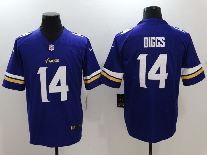 Men's Minnesota Vikings Stefon Diggs Nike Jersey -  Purple#14