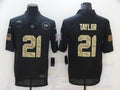 Men's Washington Commanders #21 Sean Taylor Black Player Game Jerseys