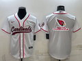 Men's Arizona Cardinals White Game Jerseys