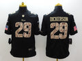 Men's Los Angeles Rams Eric Dickerson #29 Black Game Jerseys