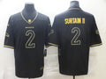 Men's Denver Broncos Patrick Surtain II #2 Black Game Jerseys