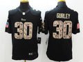 Men's Los Angeles Rams Todd Gurley #30 Black Game Jerseys
