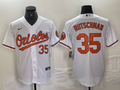 Men's Baltimore Orioles Adley Rutschman #35 White Replica Player Jerseys