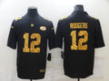 Men's Green Bay Packers #12 Aaron Rodgers Black Player Jerseys
