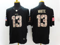 Men's Chicago Bears Kevin White #13 Black Game Player Jerseys