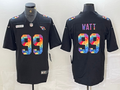 Men's Arizona Cardinals J.J. Watt #99 Black Game Player Jerseys
