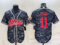 Men's San Francisco 49ers Brandon Aiyuk #11 Grey Camouflage Game Jerseys Joint Edition