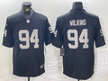 Men's Las Vegas Raiders Christian Wilkins #94 Black Game Jerseys