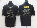 Men's Pittsburgh Steelers Najee Harris #22 Black Game Player Jerseys