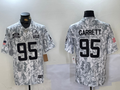Men's Cleveland Browns Myles Garrett #95 Arctic Camo 2024 Salute to Service Limited Jerseys
