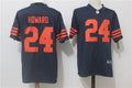 Men's Chicago Bears Jordan Howard #24 Navy Game Jerseys