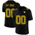 Custom1 Las Vegas Raiders Leopard Print Fashion Vapor Limited Jerseys Black Stitched American Football Jerseys