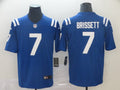 Men's Indianapolis Colts Jacoby Brissett Blue Game Jerseys