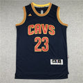 Men's Cleveland Cavaliers LeBron James #23 Navy Swingman Fashion Jerseys