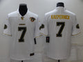Men's San Francisco 49ers Colin Kaepernick #7 White 75th Anniversary Game Jerseys