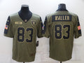 Men's Las Vegas Raiders Darren Waller #83 Brown Game Jerseys