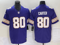 Men's Minnesota Vikings Cris Carter #80 Purple Classic Player Jerseys
