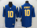 Men's Los Angeles Chargers Justin Herbert #10 Blue 2nd Alternate Game Jerseys