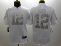 Men's Indianapolis Colts Andrew Luck #12 White Player Game Jerseys