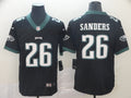 Men's Philadelphia Eagles Miles Sanders #26 Black Game Jerseys