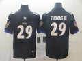 Men's Baltimore Ravens Earl Thomas III #29 Black Game Jerseys