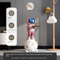 Astronaut Floor Lamp – Moon & Balloon LED Decorative Light for Living Room, Bedroom & Entryway