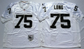 Men's Oakland Raiders Howie Long Mitchell & Ness White Legacy Replica Jerseys