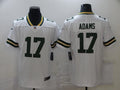 Men's Green Bay Packers Davante Adams #17 White Team Game Jerseys