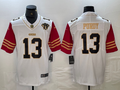 Men's San Francisco 49ers Brock Purdy #13 White Player Game Jerseys