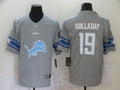 Men's Detroit Lions Kenny Golladay #19 Gray Game Player Jerseys