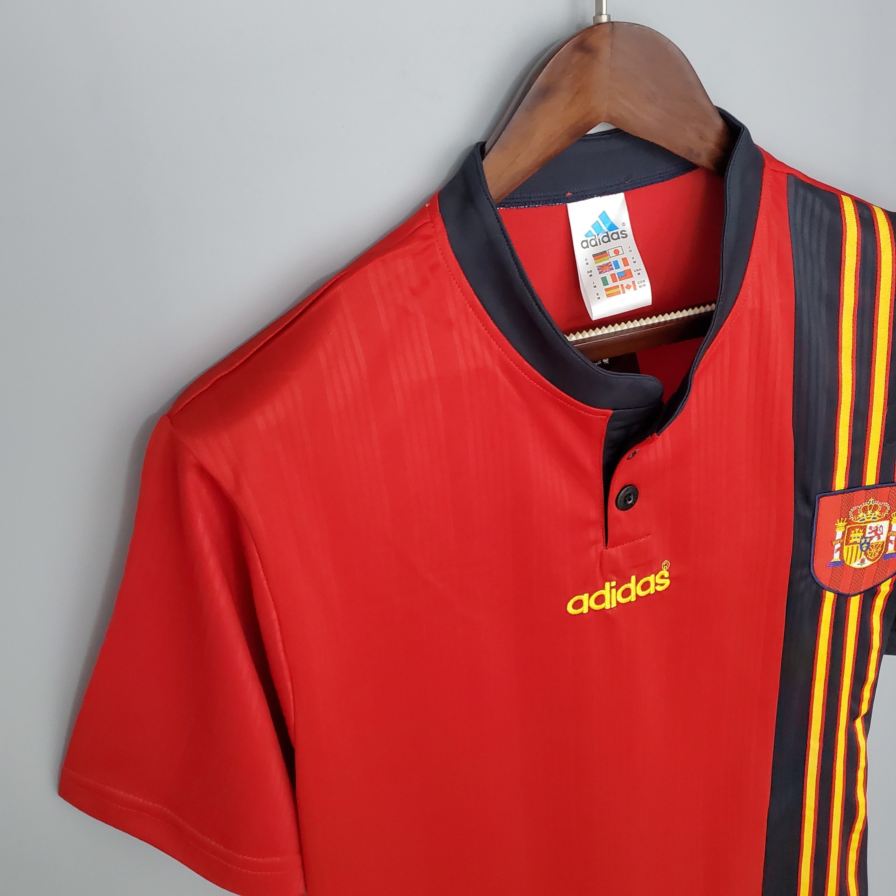 Spain 1996 Home Jersey