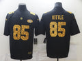 Men's San Francisco 49ers George Kittle #85 Black Team Game Jerseys