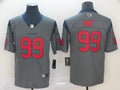 Men's Houston Texans J.J. Watt #99 Gray Inverted Legend Jerseys