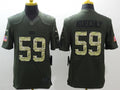 Men's Carolina Panthers Luke Kuechly #59 Army Green Game Jerseys