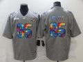 Men's San Francisco 49ers George Kittle #85 Gray Game Player Jerseys