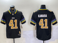 Men's New Orleans Saints Alvin Kamara #41 Black Team Player Jerseys