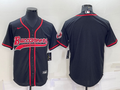 Men's Tampa Bay Buccaneers Black Blank Jerseys