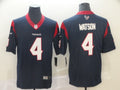 Men's Deshaun Watson Houston Texans #4 Vapor Limited Jerseys - Navy