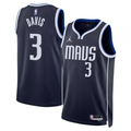 Men's Dallas Mavericks Anthony Davis #3 Navy Swingman Jerseys - Statement Edition