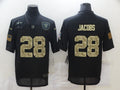Men's Las Vegas Raiders Josh Jacobs Black Authentic Game Jerseys
