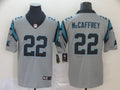Men's Carolina Panthers Christian McCaffrey #22 Gray Inverted Legend Jerseys